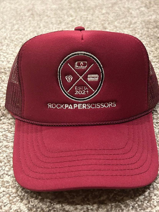 Burgundy Dad Hat